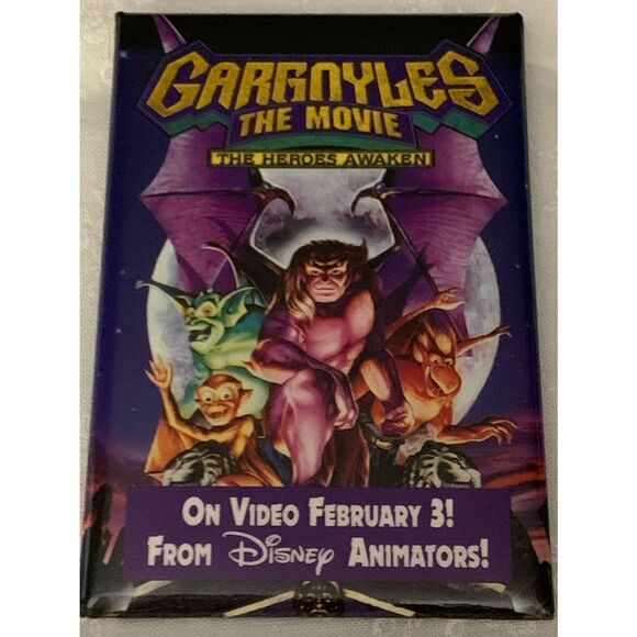 Vintage GARGOYLES THE MOVIE Release Pin - Picture 7 of 9